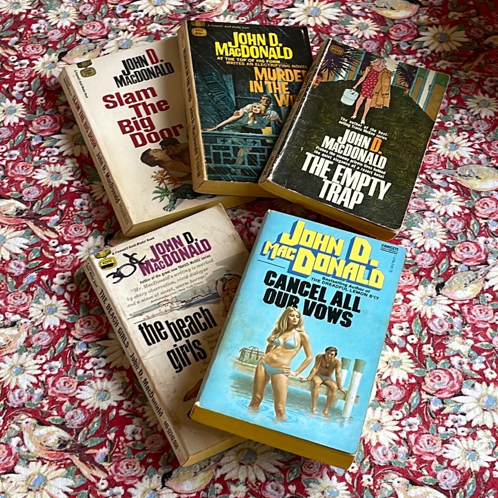 1950’s John D. MacDonald Suspense Novels